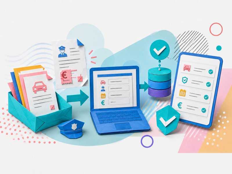 Gestione digitale di sanzioni e verbali CdS